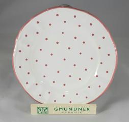 Gmundner Keramik-Unterteller/ barock